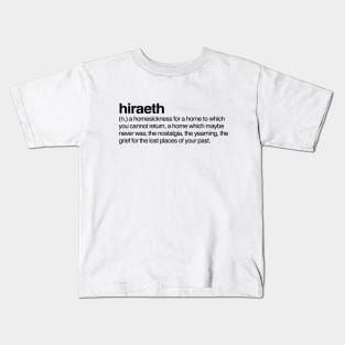 Hiraeth Kids T-Shirt